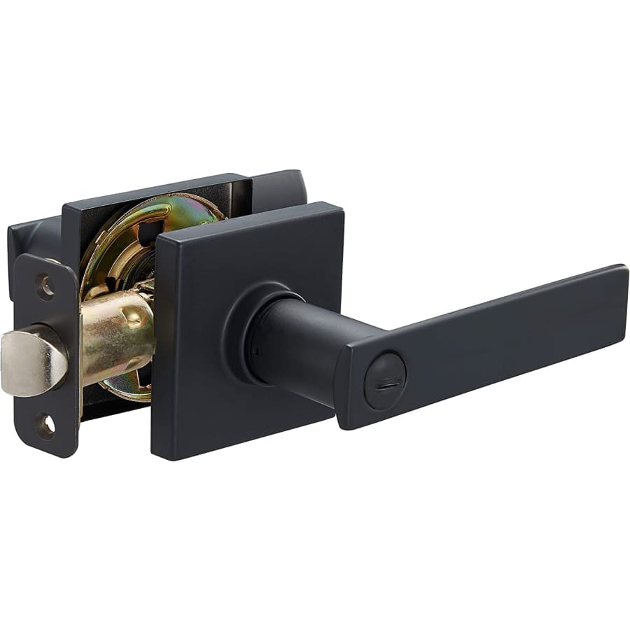 Amazon Basics Contemporary Stamford Door Lever for $7 Amazon Basics Contemporary Stamford Door Lever for $7