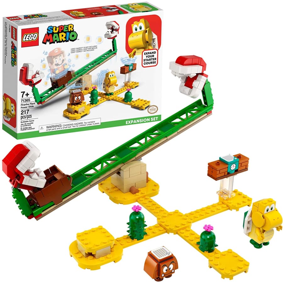 LEGO Super Mario Piranha Plant Power Slide Expansion Set for $45