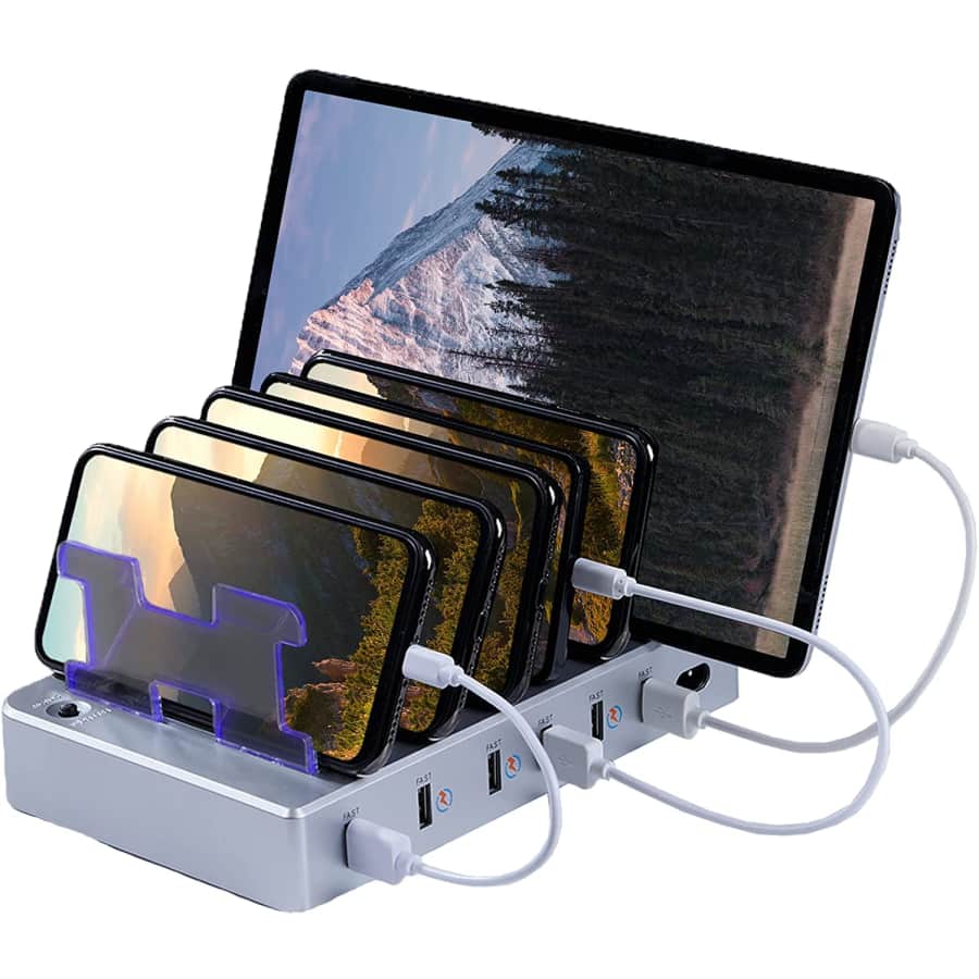 Hercules Tuff 6-USB Charging Station for $25