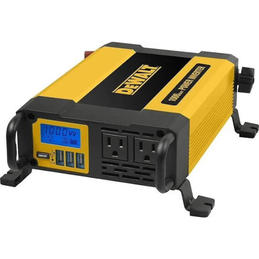 DeWalt 1,000W Power Inverter: $120