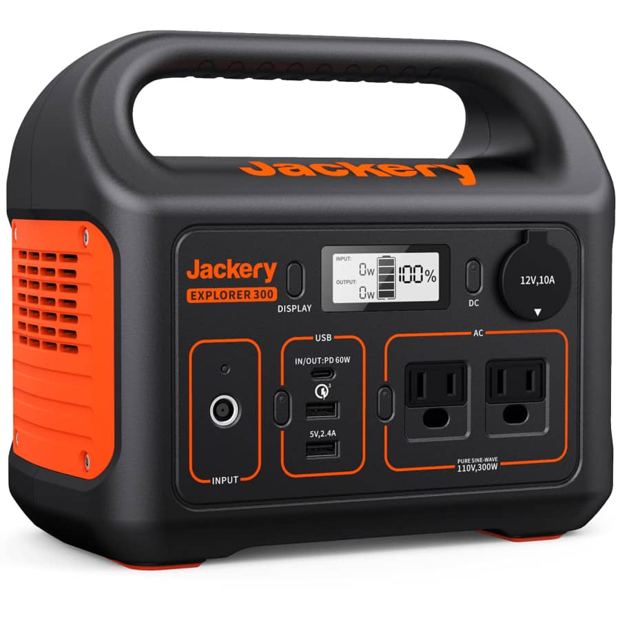 Jackery Explorer 300 293Wh Portable Power Station: $159