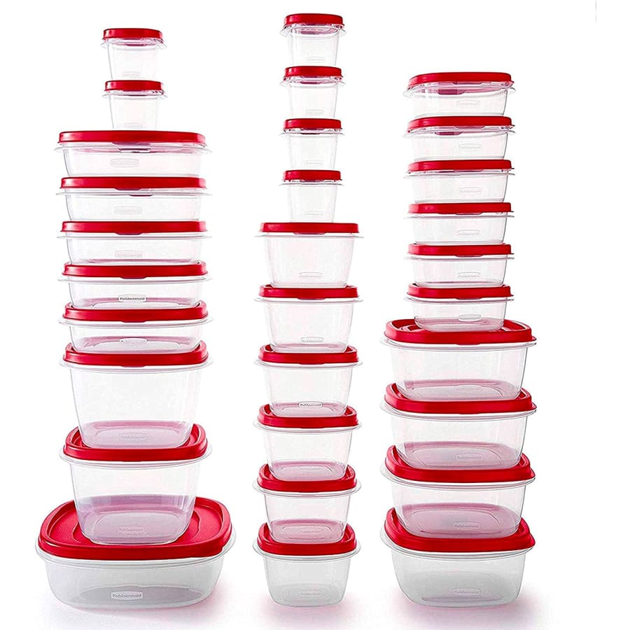Rubbermaid Easy Find Lids 60-Piece Food Storage Set: $30 Rubbermaid Easy Find Lids 60-Piece Food Storage Set: $30
