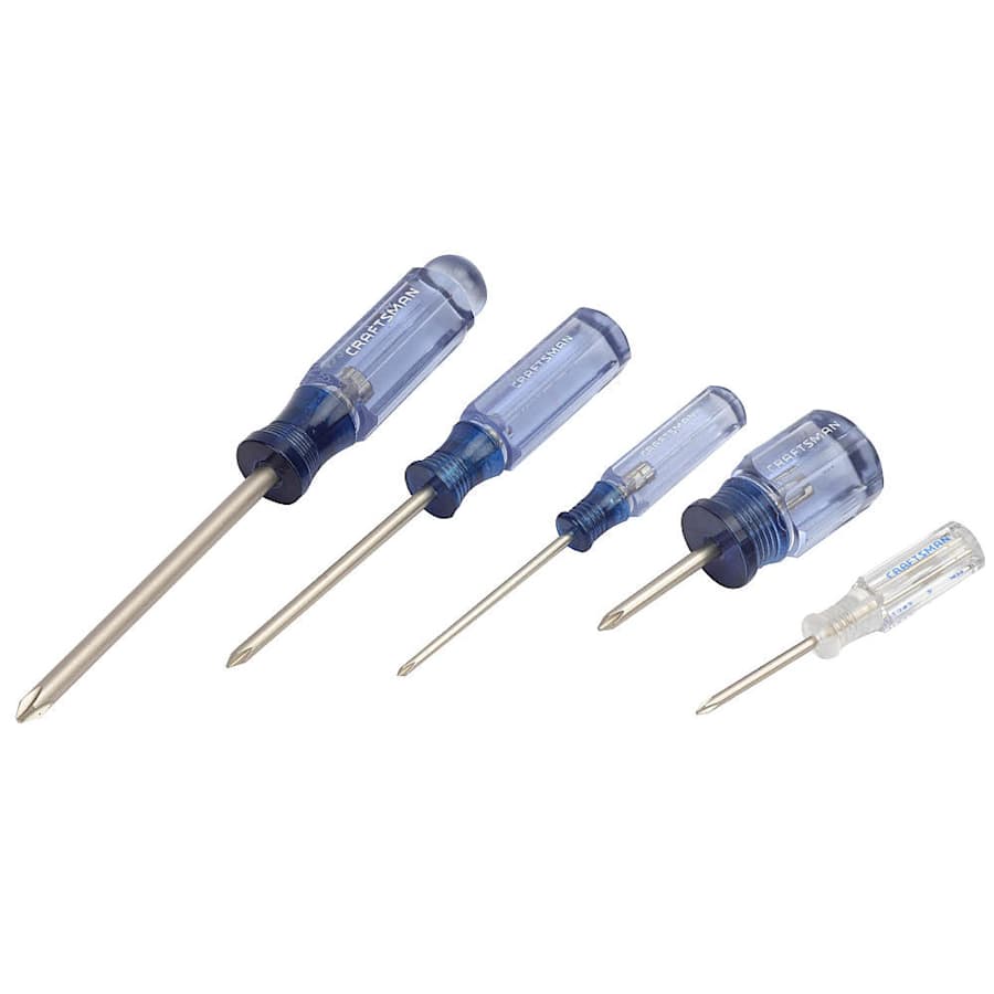 Craftsman 5-Piece Phillips Screwdriver Set for $6 Craftsman 5-Piece Phillips Screwdriver Set for $6
