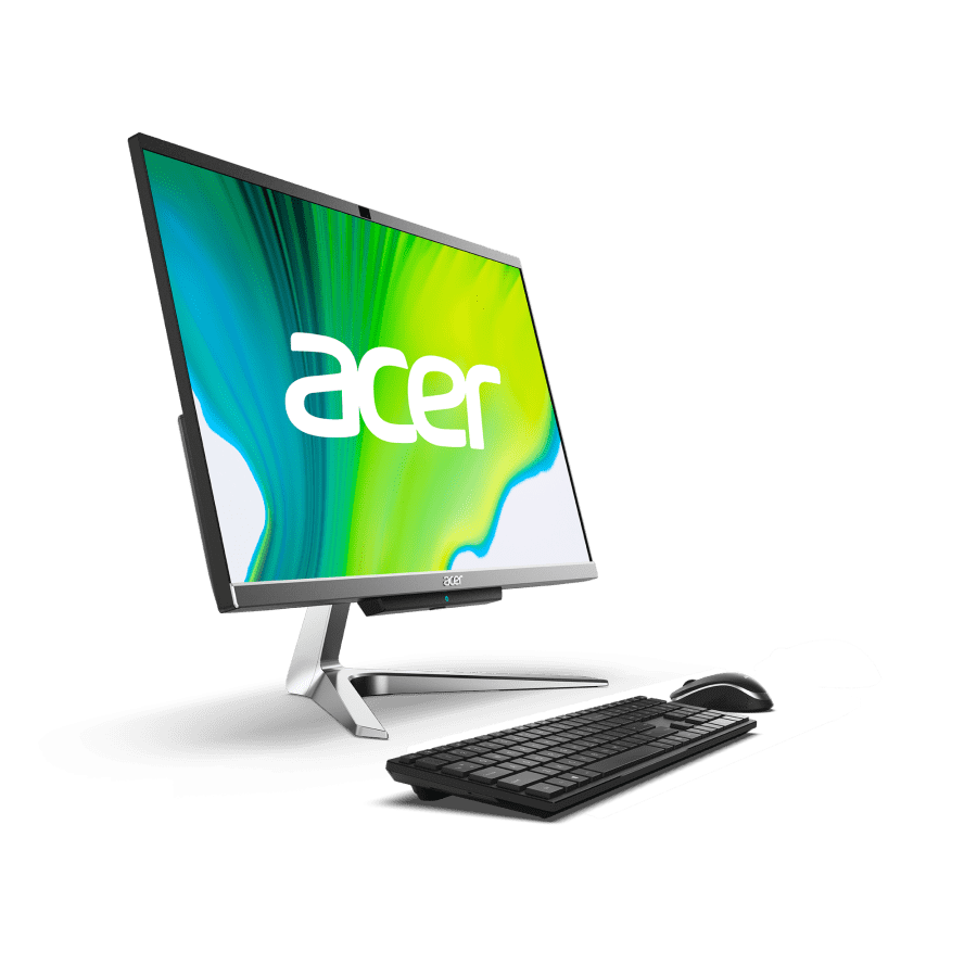 Acer Aspire C24 10th-Gen. i3 24" AIO Desktop PC for $361 in cart
