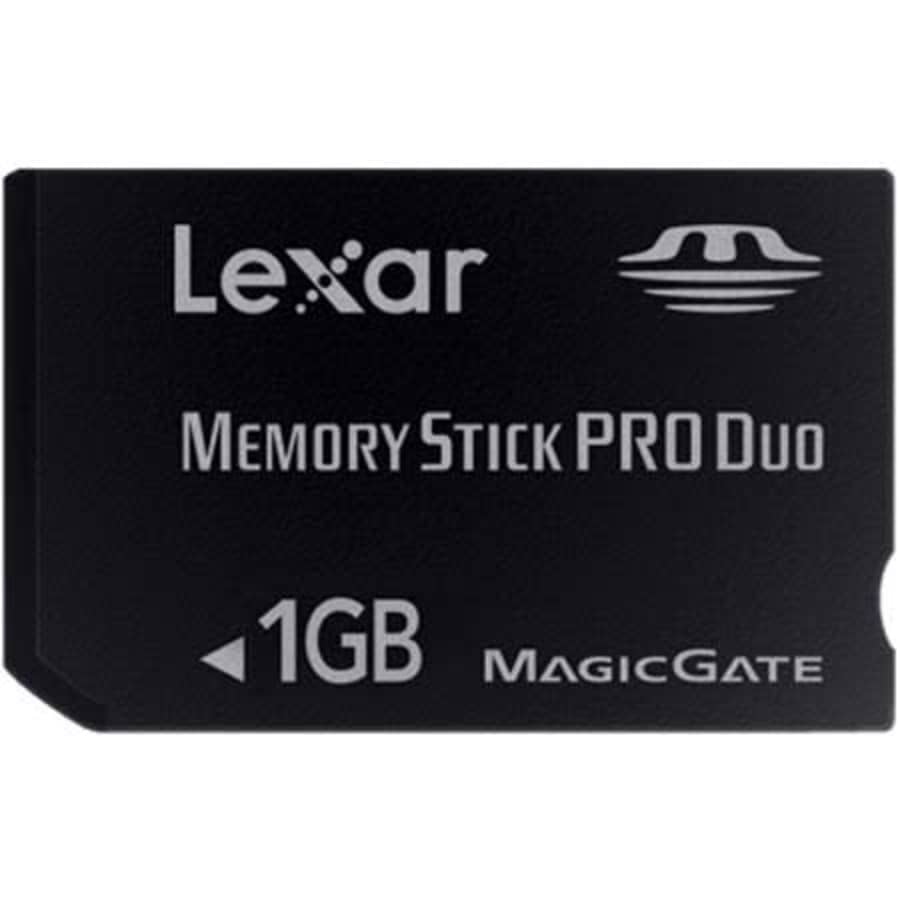 Lexar Memory Stick Pro DUO1GB 40X Speed for Gaming (Retail Package) MSDP1GB-40-658 for $28 Lexar Memory Stick Pro DUO1GB 40X Speed for Gaming (Retail Package) MSDP1GB-40-658 for $28