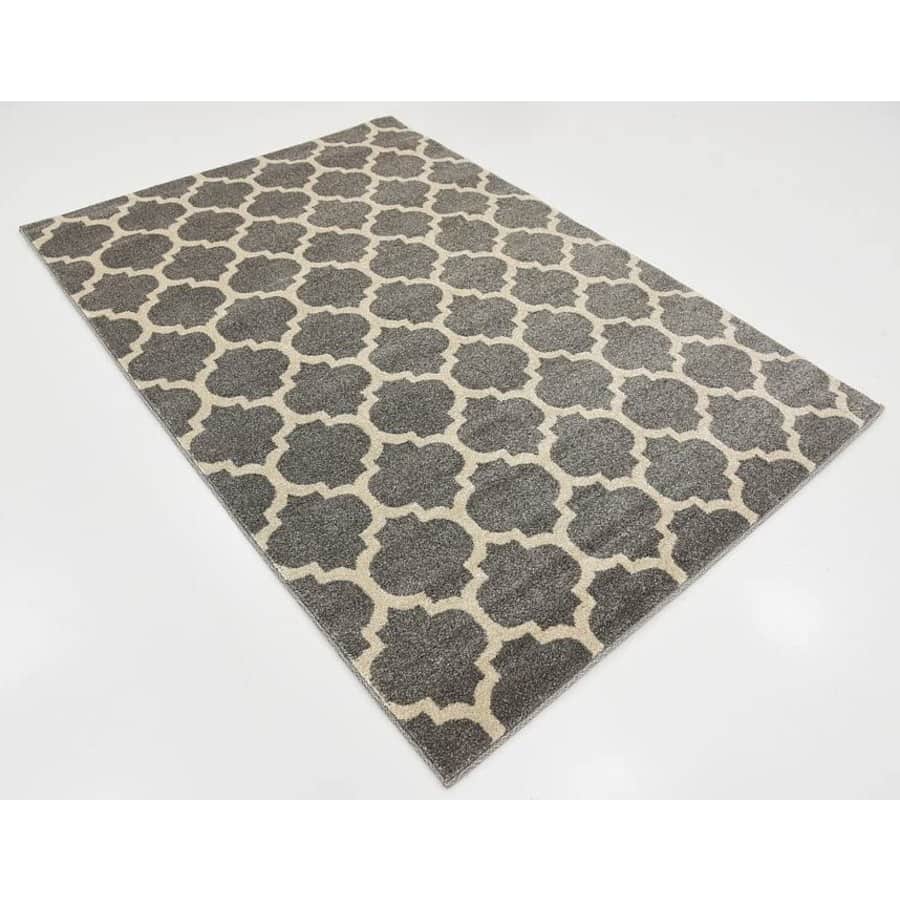 Unique Loom Moroccan Lattice 4x6-Foot Area Rug for $39