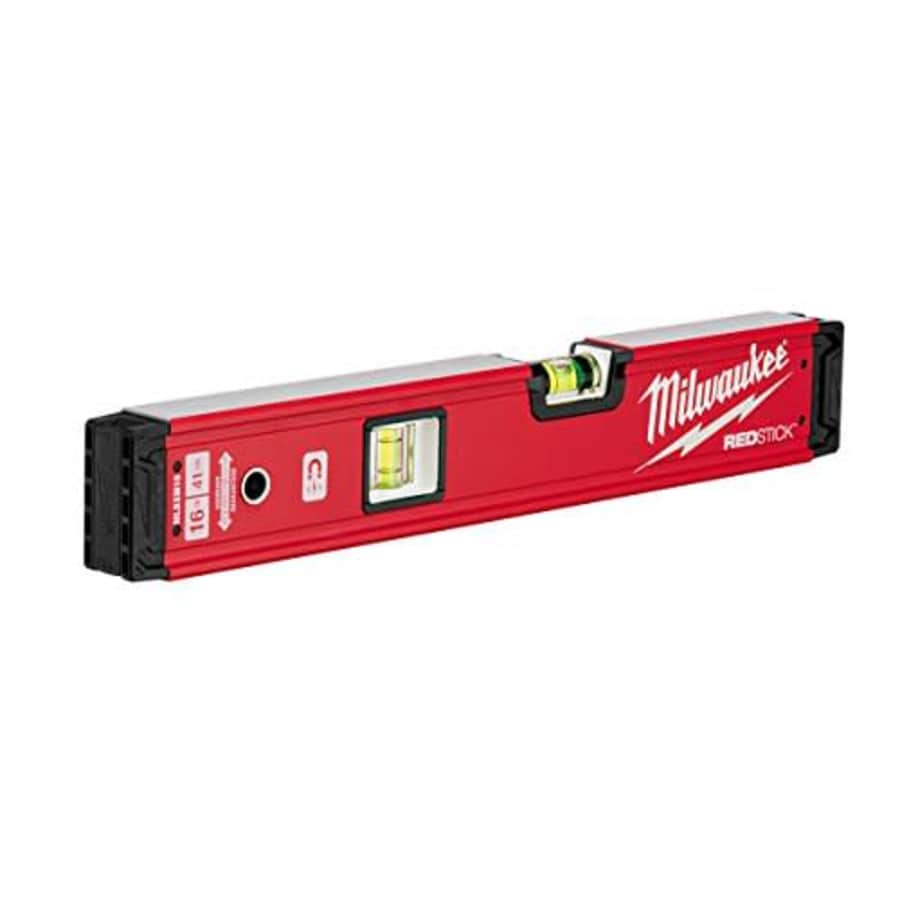 Milwaukee 4932459061 932459061 Redstick Backbone Magnetic Level 40cm, Red/Black/Silver for $74