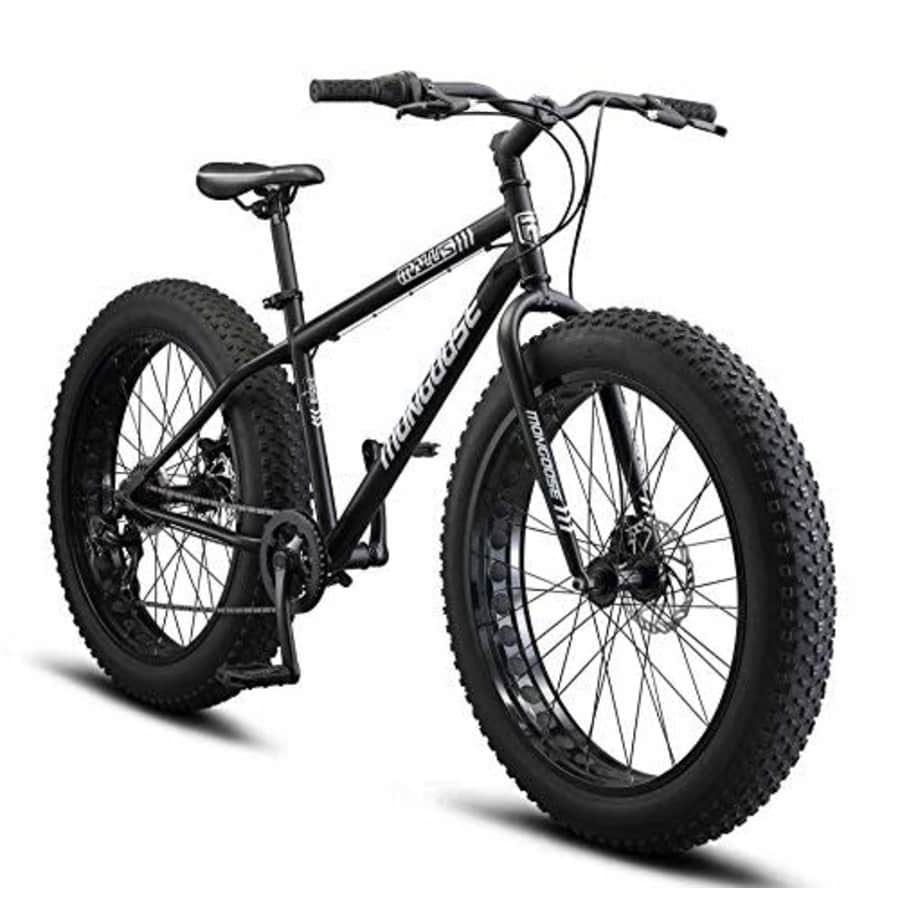 Mongoose Malus Adult Fat Tire Mountain Bike, 26-Inch Wheels, 7-Speed, Twist Shifters, Steel Frame, for $520 Mongoose Malus Adult Fat Tire Mountain Bike, 26-Inch Wheels, 7-Speed, Twist Shifters, Steel Frame, for $520