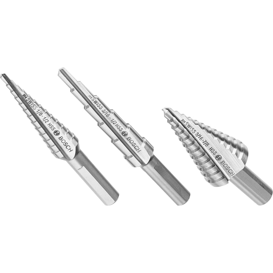 Bosch 3-Piece Turbo Step Drill Bit Set for $71