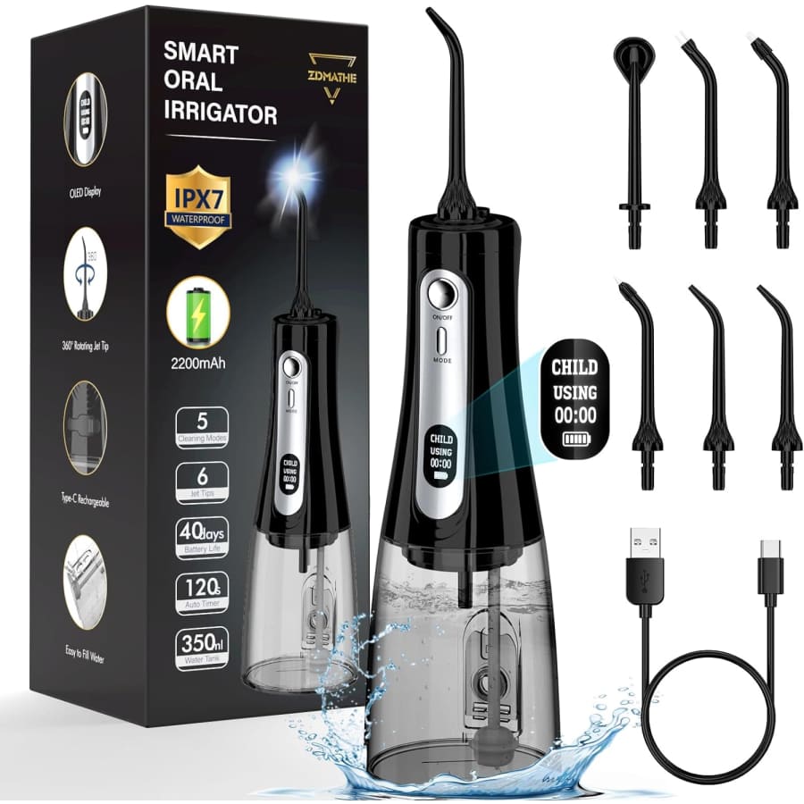 Cordless Water Dental Flosser for $30 Cordless Water Dental Flosser for $30