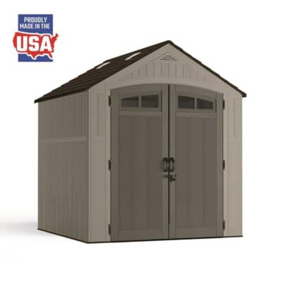 Craftsman 7ft Resin Shed for $549 Craftsman 7ft Resin Shed for $549