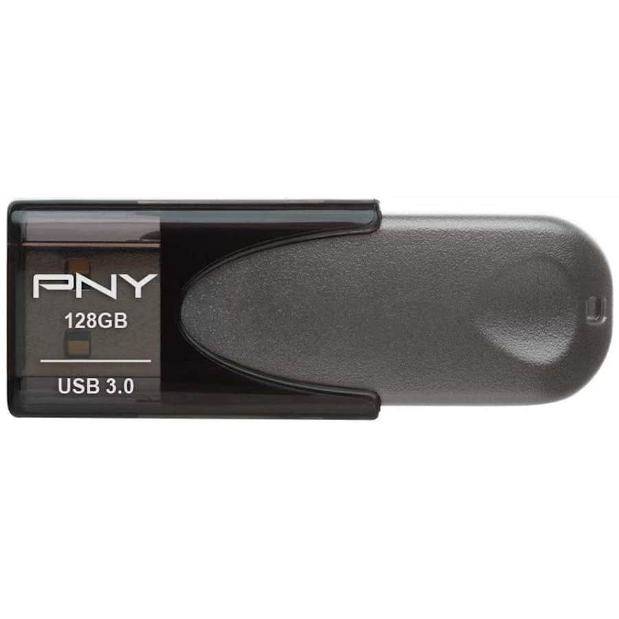 PNY 128GB Turbo Attache 4 USB 3.0 Flash Drive for $15