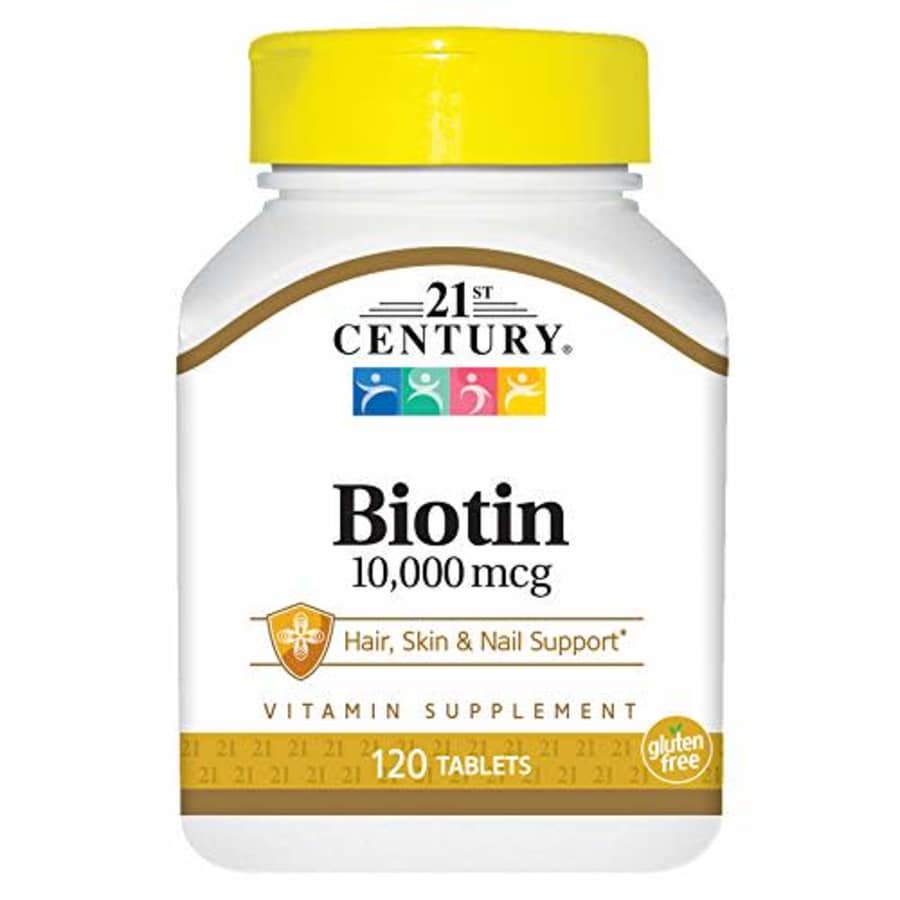 21st Century Biotin Tablets, 10,000 mcg, 120 Count for $8