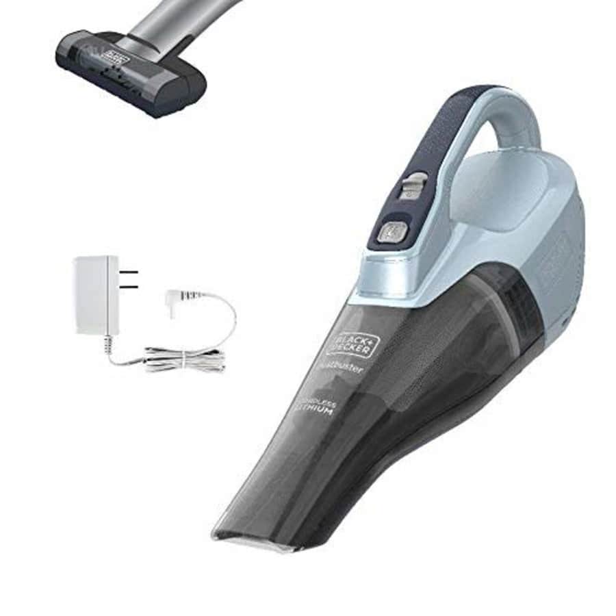 Black + Decker BLACK+DECKER dustbuster QuickClean Cordless Handheld Vacuum, Blue (HLVB315JCZ01) for $53