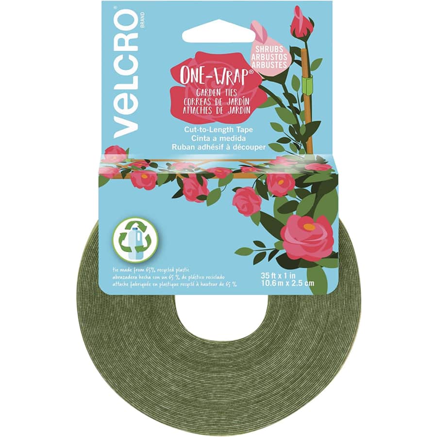 Velcro One-Wrap 1" Garden Ties 35-Foot Roll for $11