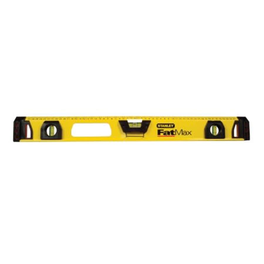 Stanley Tools Stanley 1-43-553 I-Beam Profile Level 60 cm FatMax Range - Reinforced Aluminium Structure - 3 High for $38