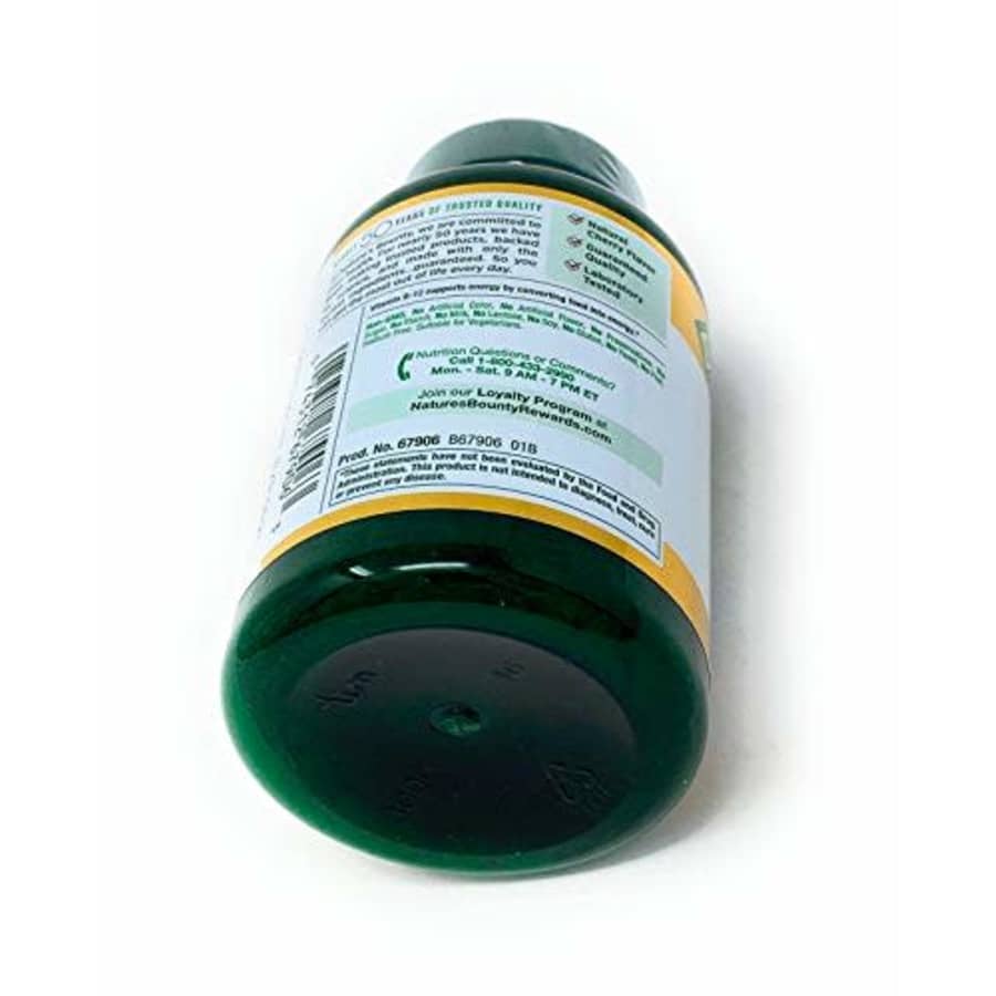 Nature's Bounty Quick Dissolve Fast Acting Vitamin B-12 2500 mcg, Natural Cherry Flavor (300 for $28 Nature's Bounty Quick Dissolve Fast Acting Vitamin B-12 2500 mcg, Natural Cherry Flavor (300 for $28