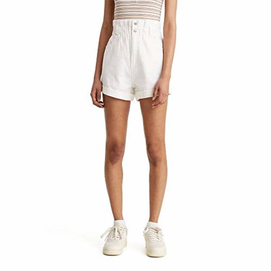 Levi's Women's High Rise Paperbag Shorts, A La Mode, 30 (US 10) for $30