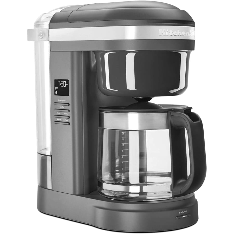 KitchenAid 12-Cup Drip Coffee Maker w/ Spiral Showerhead for $85 KitchenAid 12-Cup Drip Coffee Maker w/ Spiral Showerhead for $85