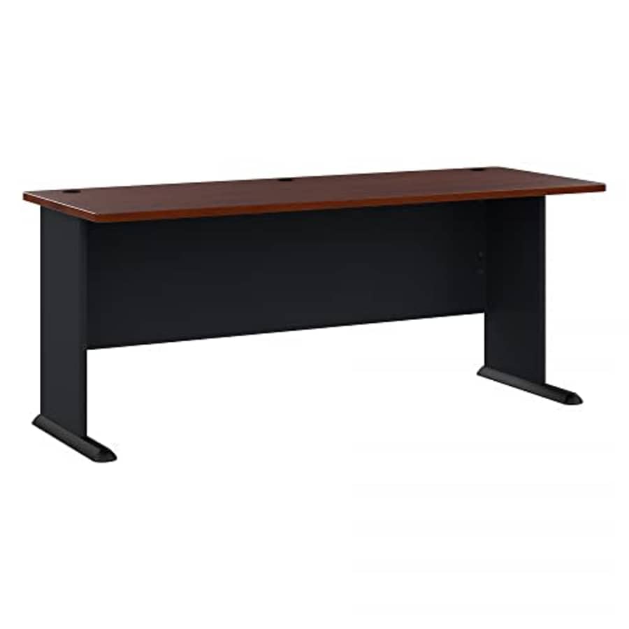 Bush Furniture Bush Business Furniture Series A 72-Inch Executive Desk With Wire Management Contemporary Computer for $355