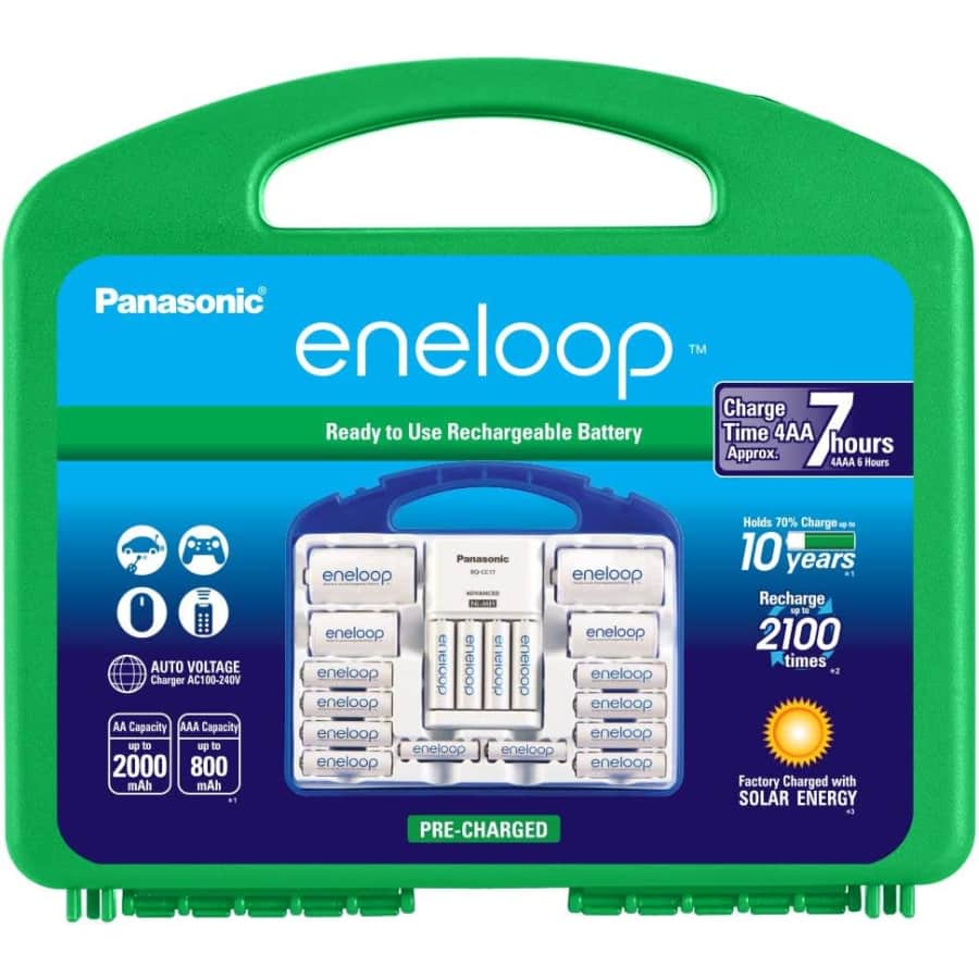 Panasonic eneloop Super Power Pack for $52