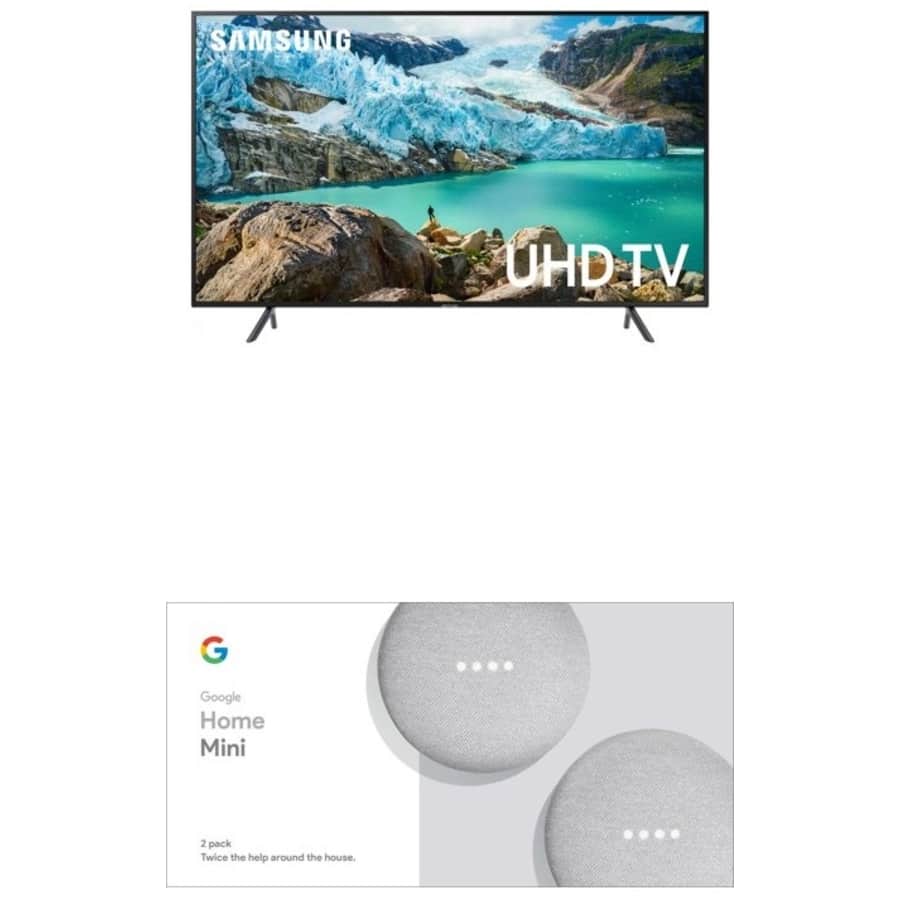 Samsung 55" 4K HDR LED UHD Smart TV for $400