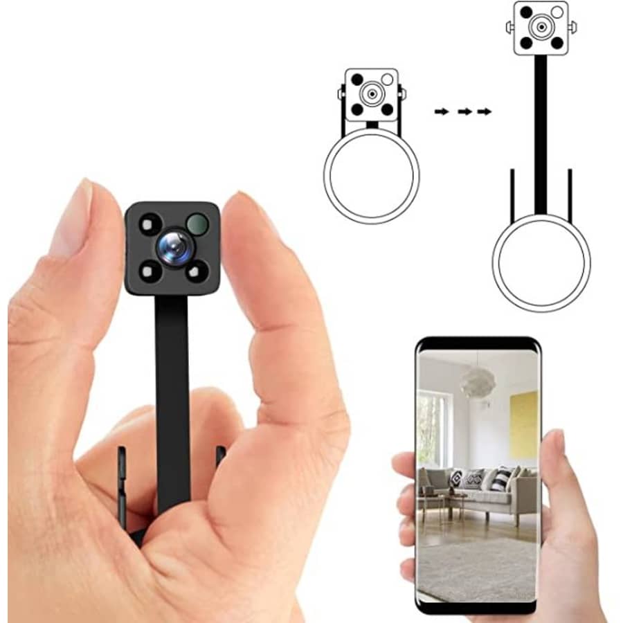 Fulao Mini WiFi Camera for $22