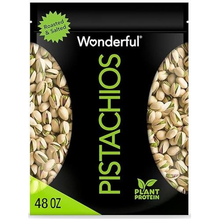 Wonderful Pistachios 48-oz. Roasted & Salted Nuts for $14 via Sub & Save