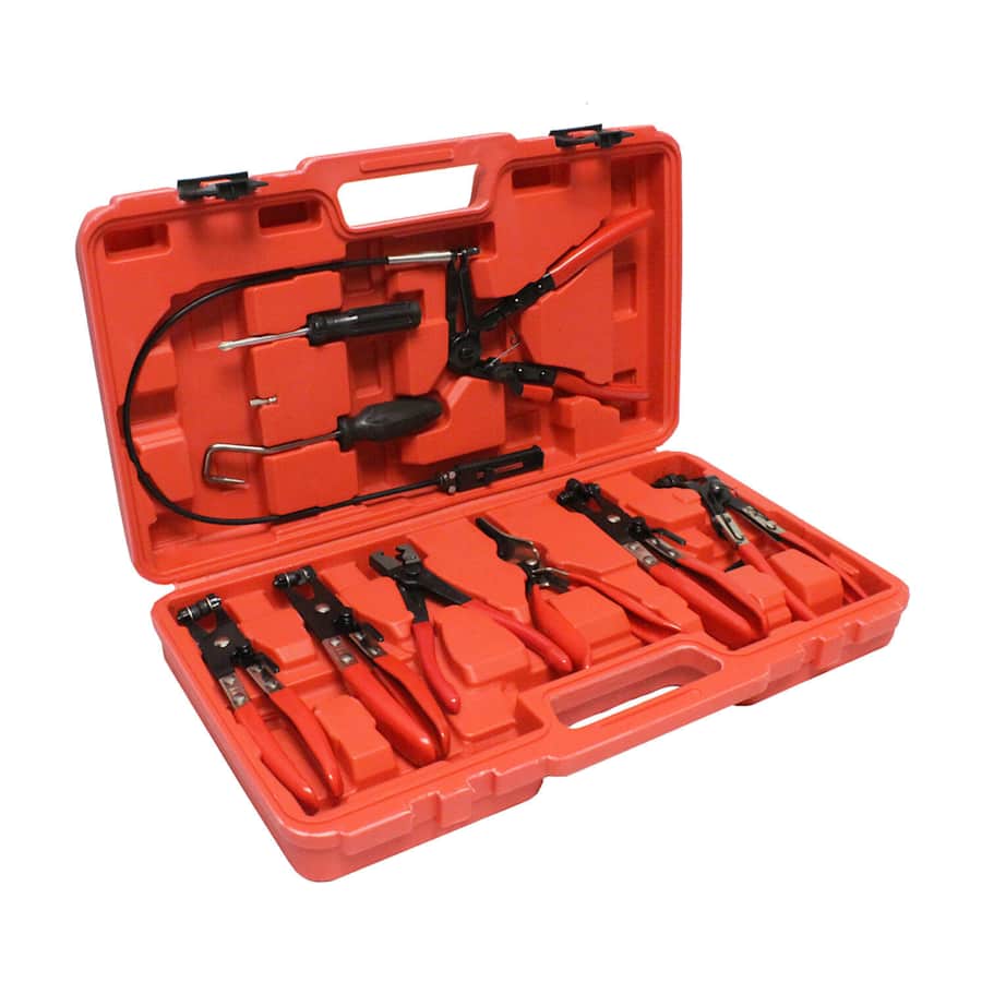ABN 9-Piece Hose Clamp Pliers Universal Automotive Hose Remover Kit for $39 ABN 9-Piece Hose Clamp Pliers Universal Automotive Hose Remover Kit for $39