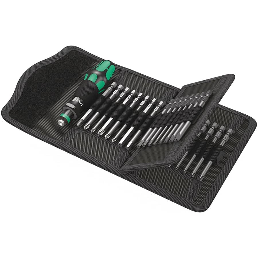 Wera Kraftform Kompakt 62-Bitholding Screwdriver and Pouch Set for $83 Wera Kraftform Kompakt 62-Bitholding Screwdriver and Pouch Set for $83