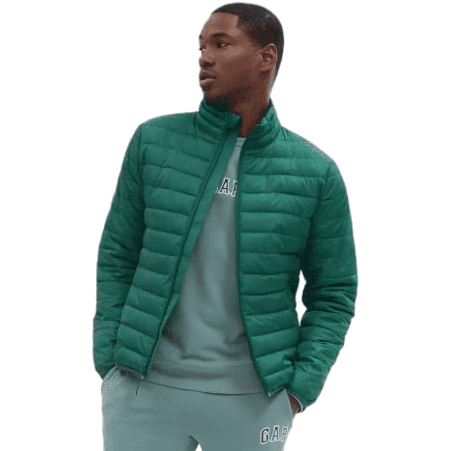 Gap Men's Lightweight Puffer Jacket for $18 Gap Men's Lightweight Puffer Jacket for $18