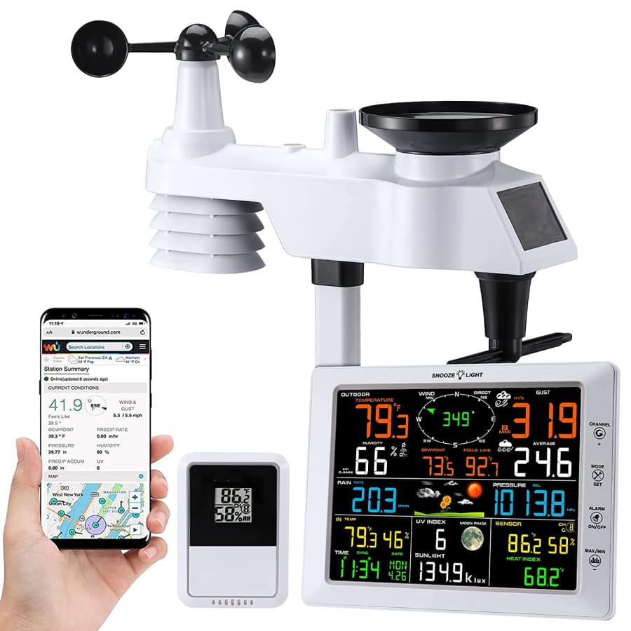 789 Professional Weather Station with Outdoor Sensors for $119 789 Professional Weather Station with Outdoor Sensors for $119