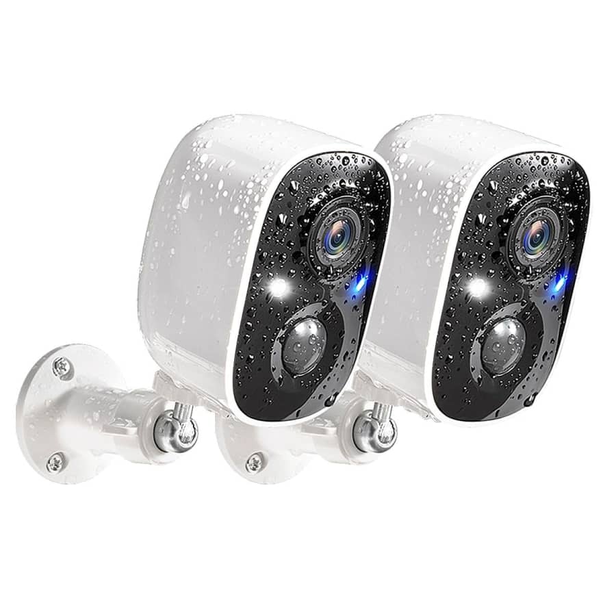 GMK 2K Wireless Outdoor Security Camera 2-Pack for $39