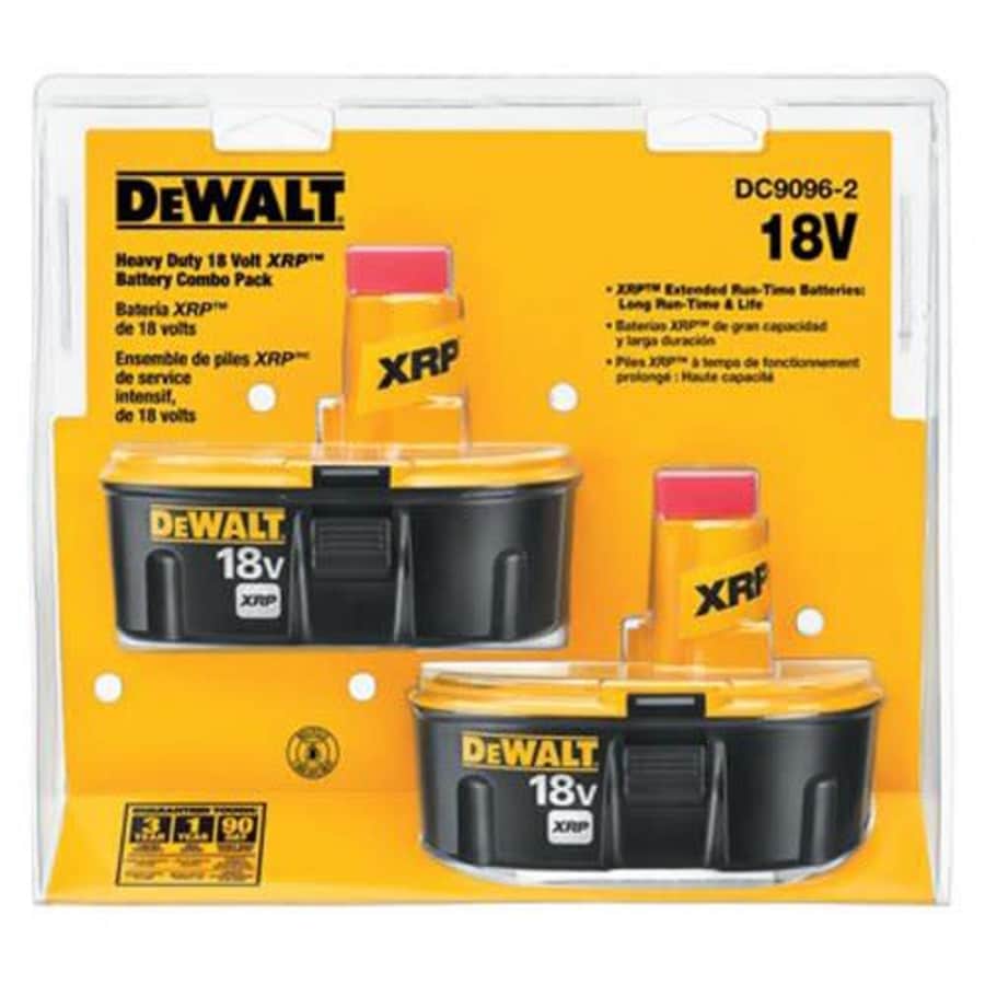 DeWalt DC9096-2 18V XRP Battery Combo Pack for $69