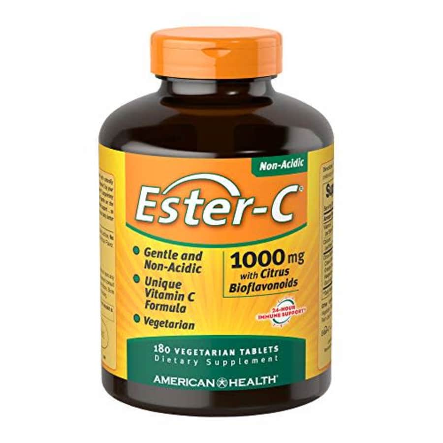 American Health Product Ester C 1000mg with Citrus Bioflavonoids, 180 Count for $46 American Health Product Ester C 1000mg with Citrus Bioflavonoids, 180 Count for $46