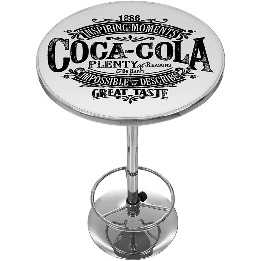 Coca-Cola Brazil 1886 Vintage Logo Pub Table for $199