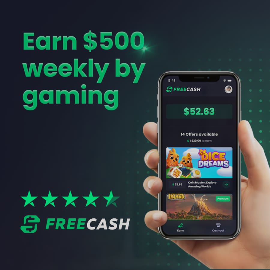Freecash at Freecash.com: Earn $500 playing games! Freecash at Freecash.com: Earn $500 playing games!