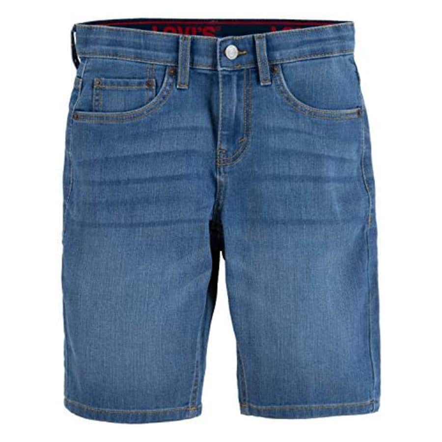 Levi's Boys' 511 Slim Fit Performance Shorts, Spit Fire, 4T for $24