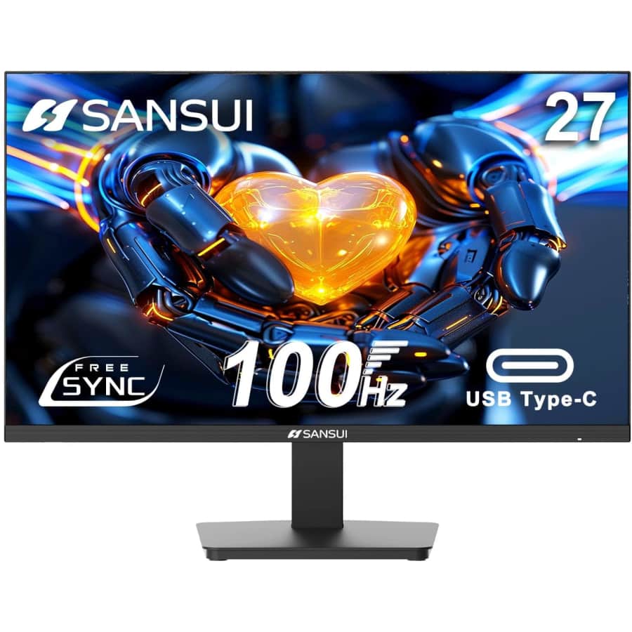 Sansui 27" 1080p 100Hz FreeSync Monitor for $90