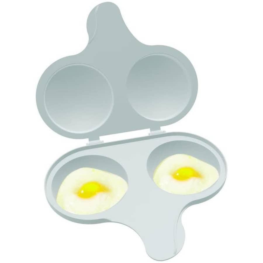 Nordic Ware Microwave 2-Cavity Egg Poacher for $2 Nordic Ware Microwave 2-Cavity Egg Poacher for $2