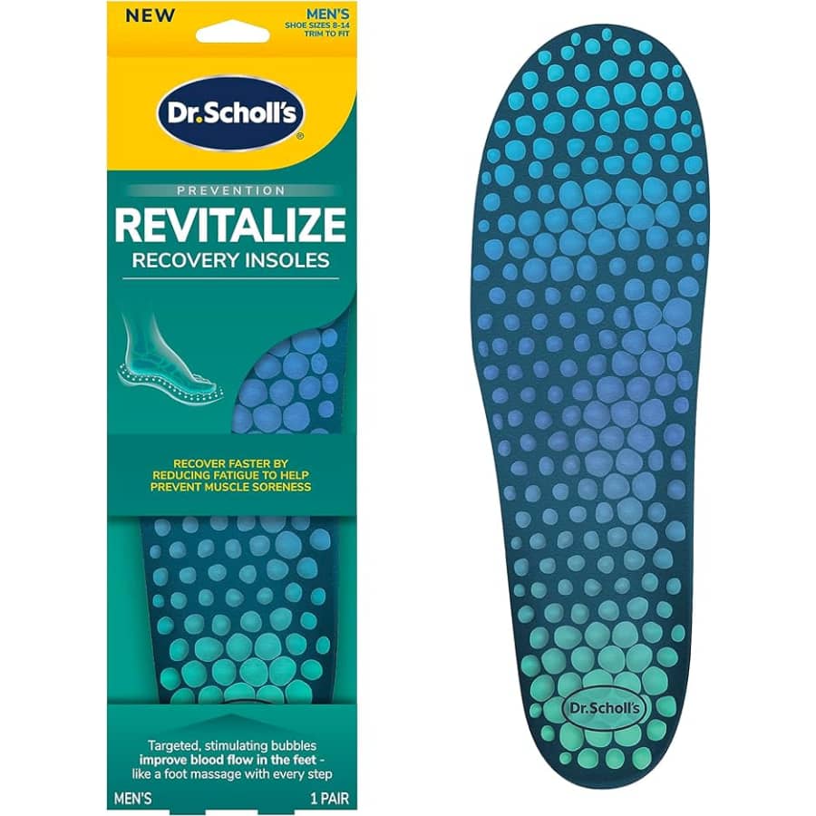 Dr. Scholl's Revitalize Recovery Insoles for $6.29 via Sub & Save Dr. Scholl's Revitalize Recovery Insoles for $6.29 via Sub & Save