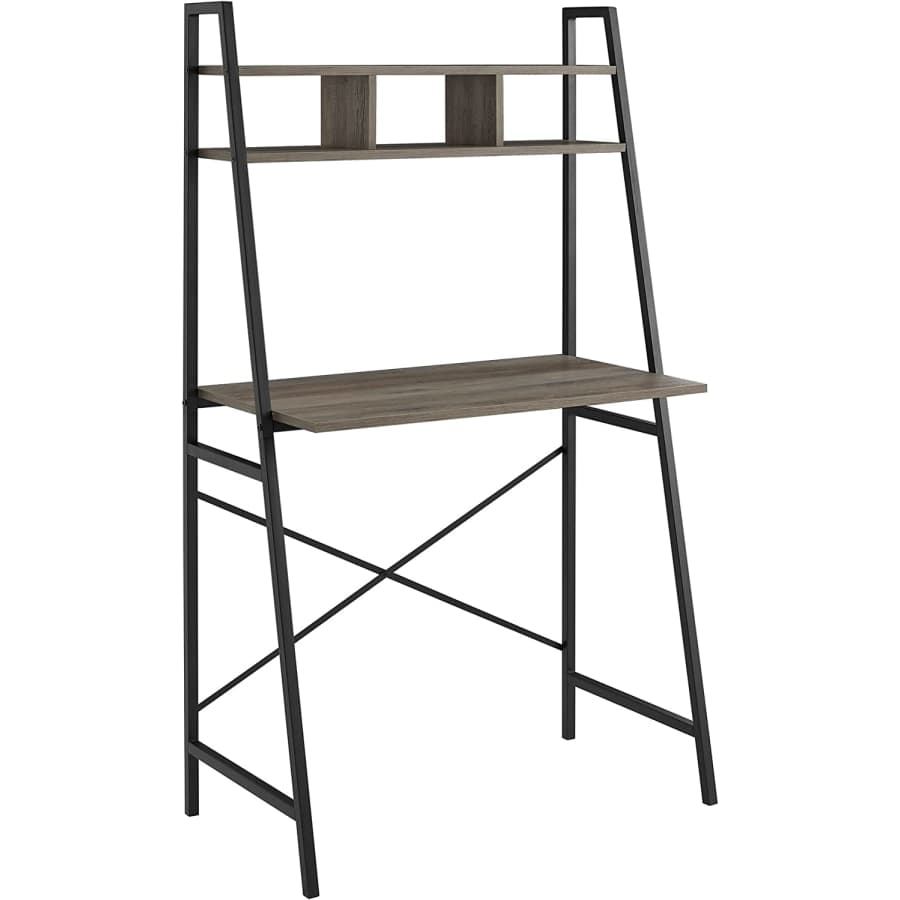 Walker Edison 56" Industrial Wood and Metal Workstation for $54