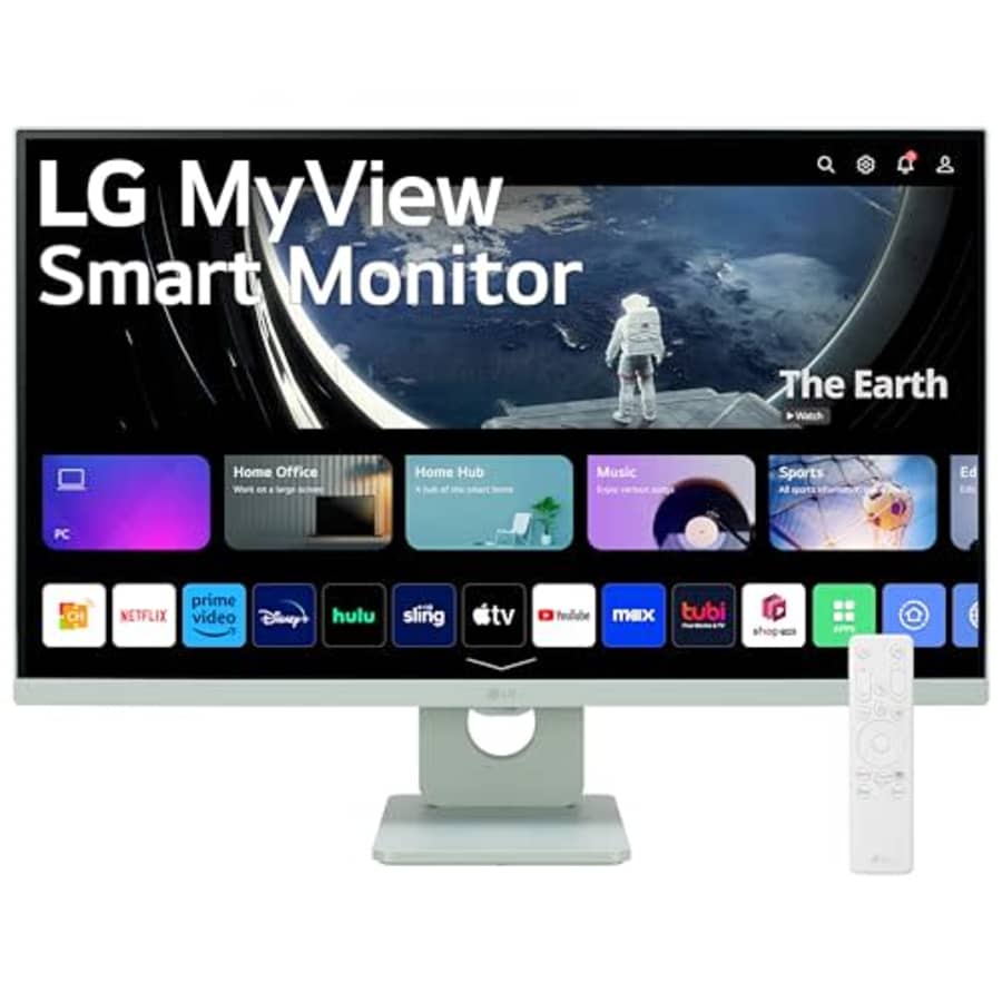 LG 27SR50F-G MyView Smart Monitor 27-Inch FHD (1920x1080) IPS Display, webOS 23, HDR 10, 5Wx2 for $167 LG 27SR50F-G MyView Smart Monitor 27-Inch FHD (1920x1080) IPS Display, webOS 23, HDR 10, 5Wx2 for $167