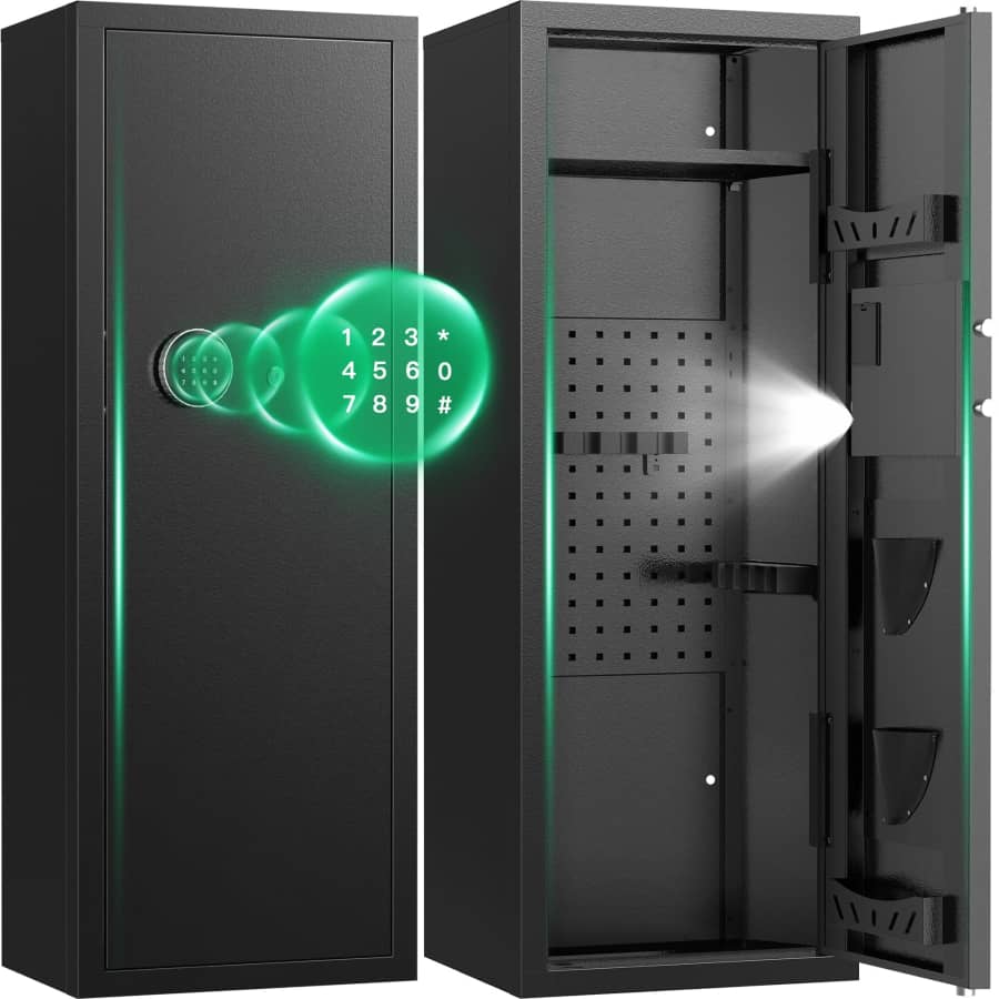 Besafety 12-15 Gun Cabinet for $190