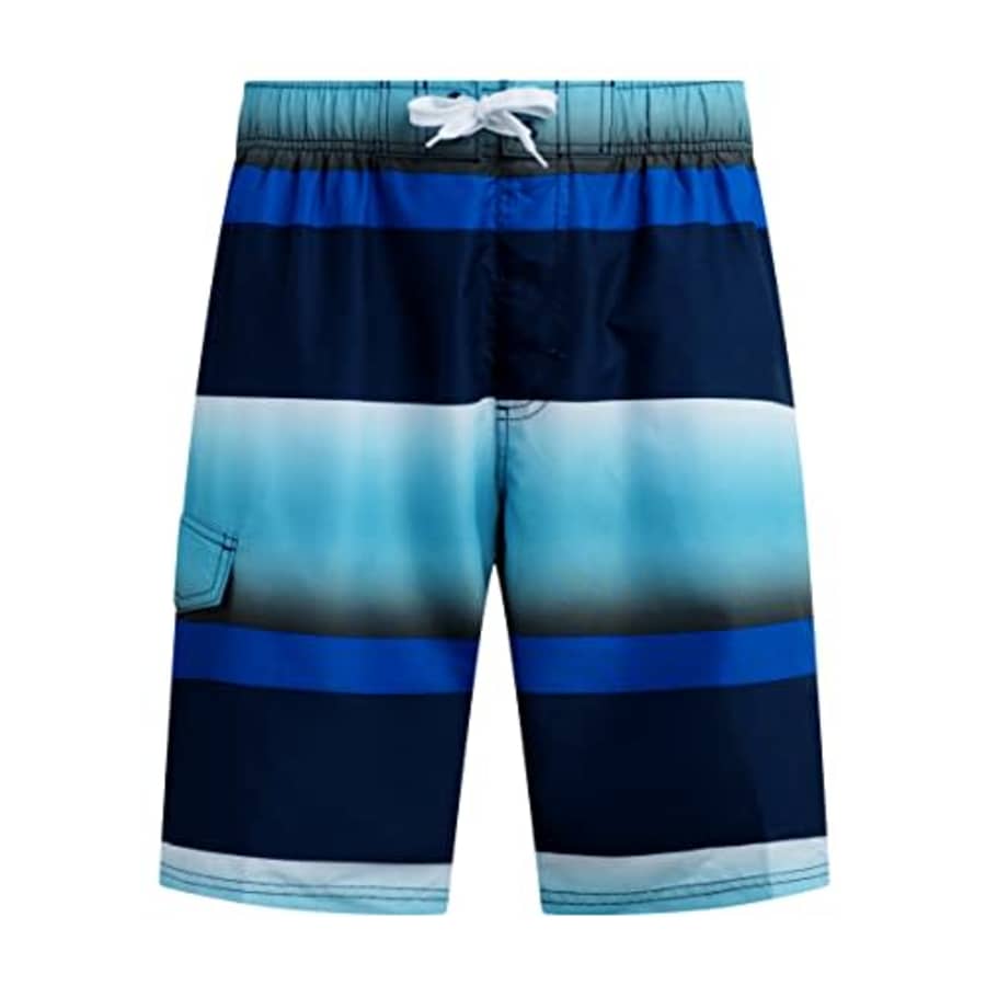 Kanu Surf Men's Standard Mirage Swim Trunks (Regular & Extended Sizes), Waterfront Navy, X-Large for $18