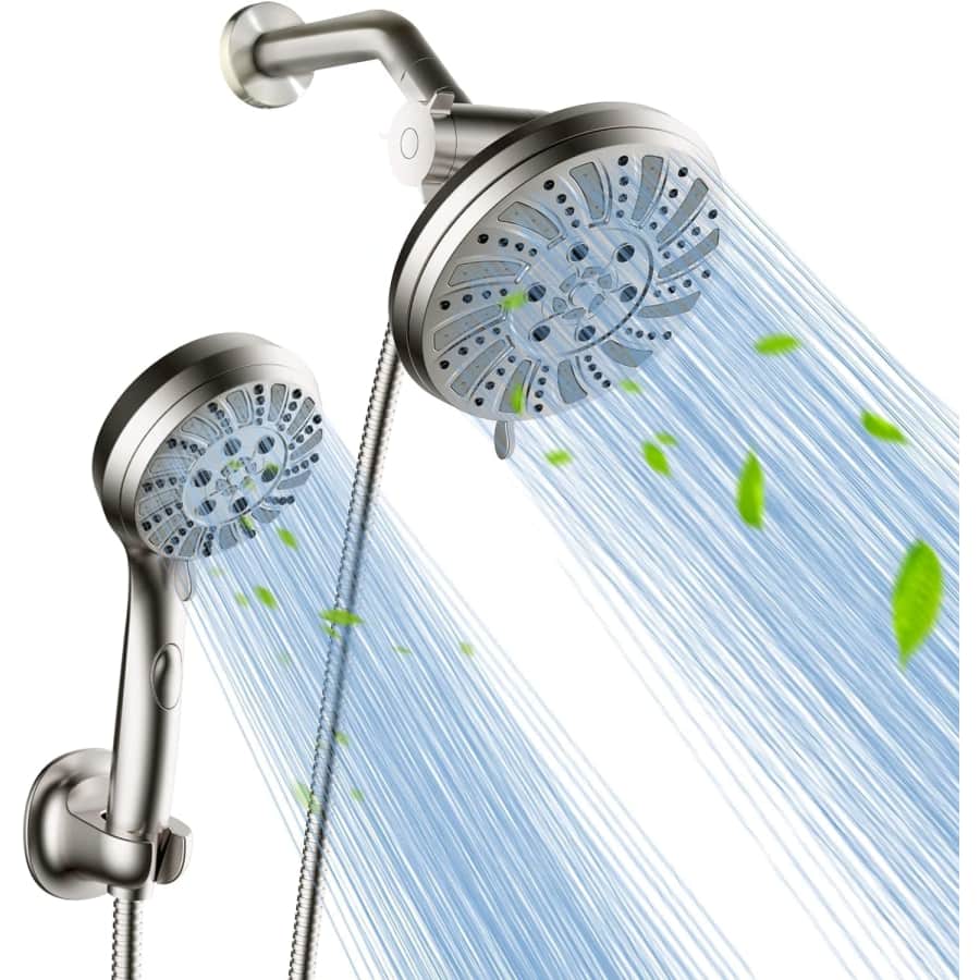 Watersong 6-Setting Showerhead w/ 70" Handheld Spray for $16 Watersong 6-Setting Showerhead w/ 70" Handheld Spray for $16