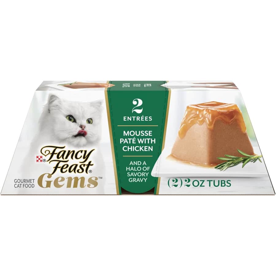 Fancy Feast Gems 4-oz. Cat Food 8-Pack for $7.52 w/ Sub & Save Fancy Feast Gems 4-oz. Cat Food 8-Pack for $7.52 w/ Sub & Save