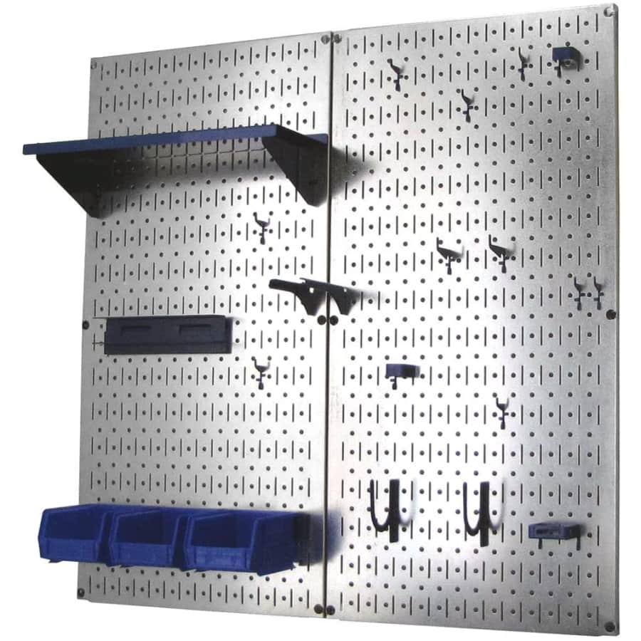 Wall Control Galvanized Steel Pegboard Tool Organizer for $99 Wall Control Galvanized Steel Pegboard Tool Organizer for $99