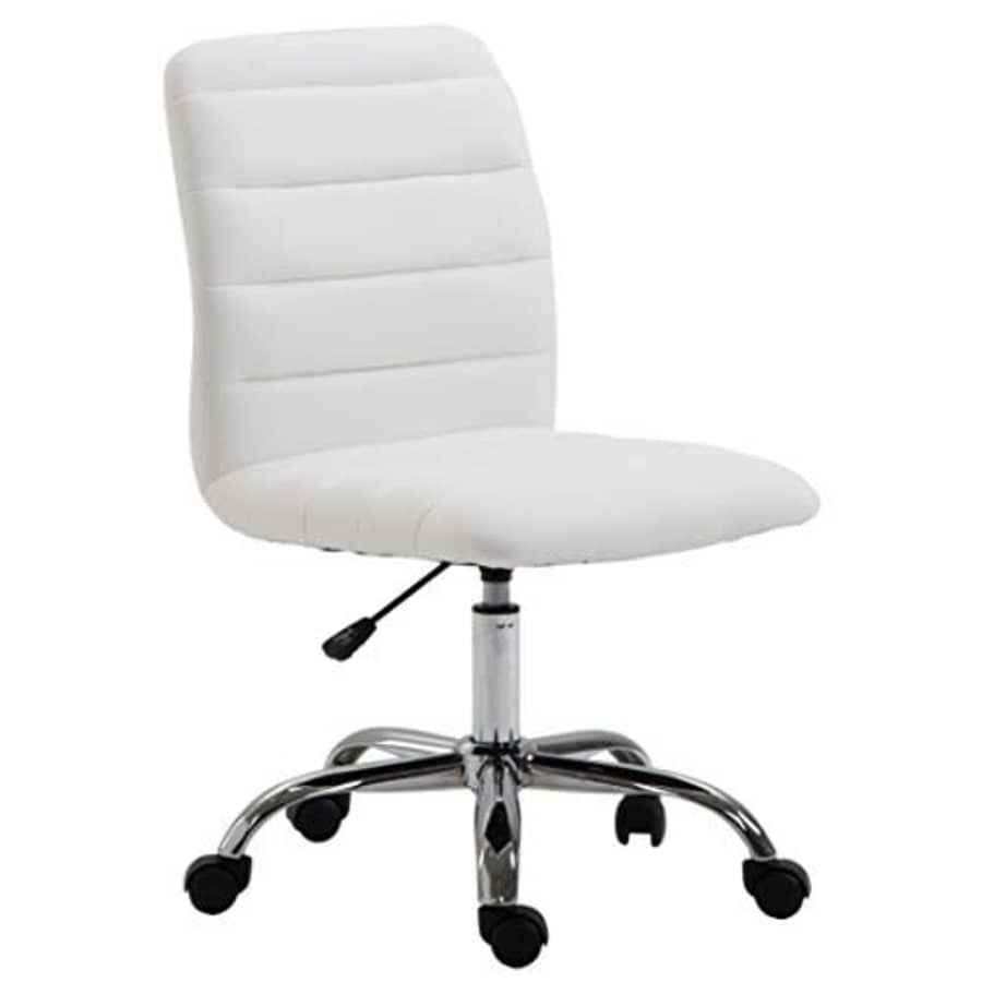 EdgeMod Polox Task Chair in Vegan Leather, White for $218 EdgeMod Polox Task Chair in Vegan Leather, White for $218