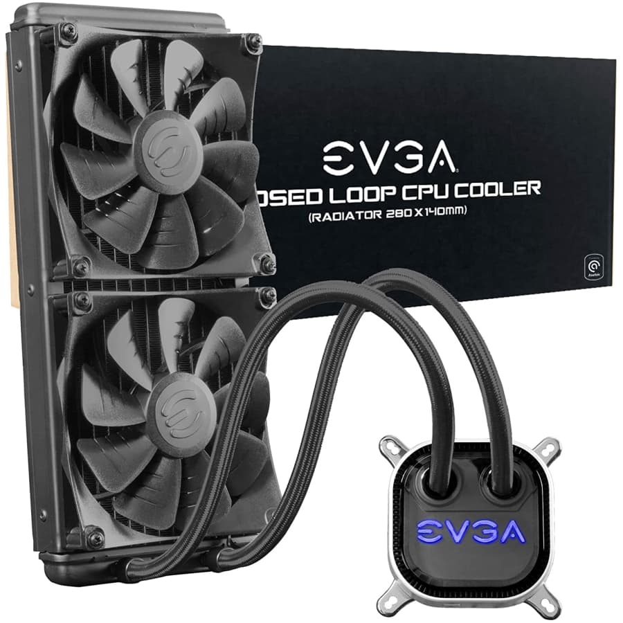 EVGA CLC 280mm All-In-One RGB LED CPU Liquid Cooler for $60 EVGA CLC 280mm All-In-One RGB LED CPU Liquid Cooler for $60